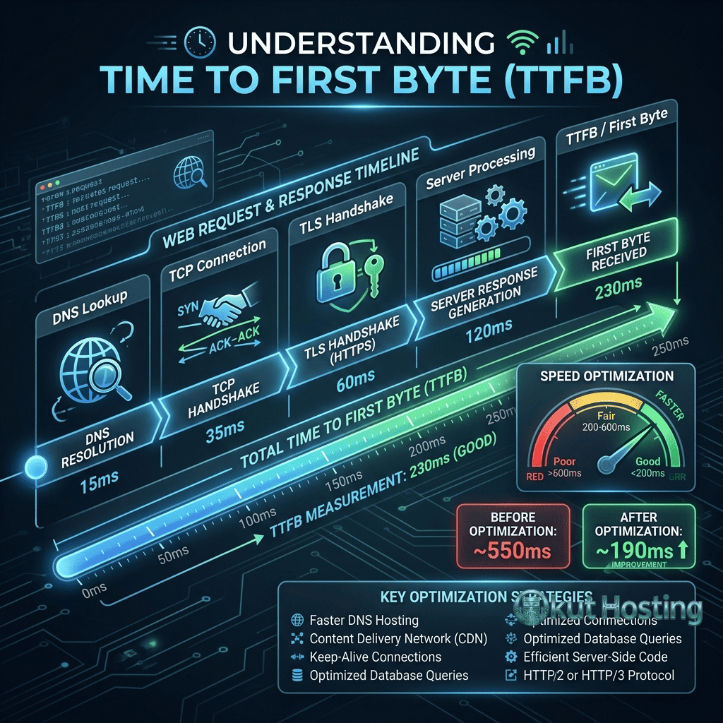 Server Response Time - TTFB Optimization Techniques and Tools - Featured Image